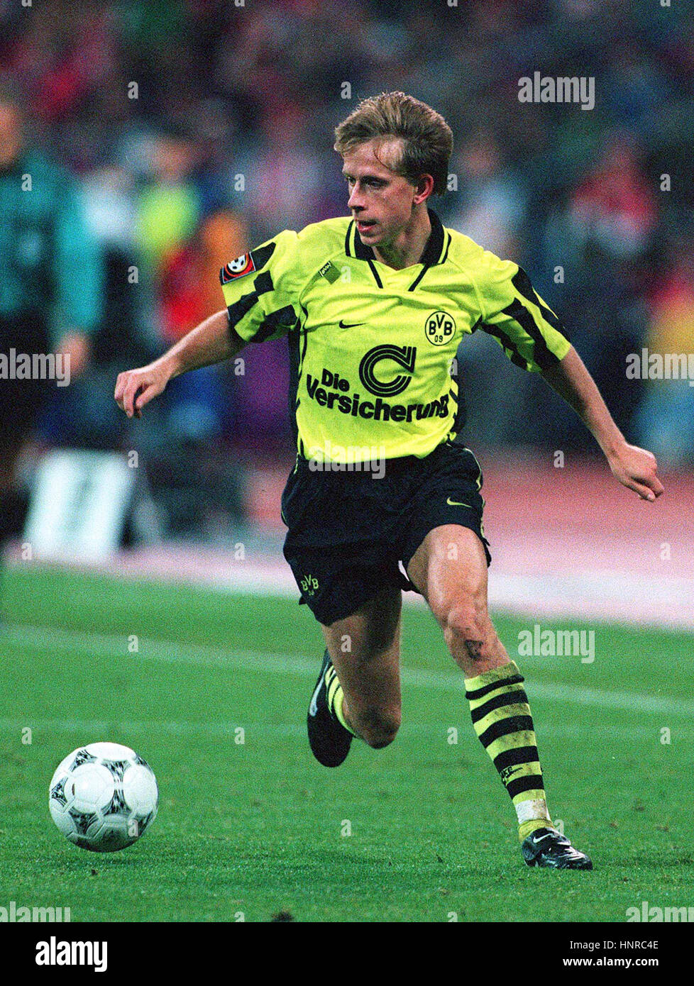 JORG HEINRICH BORUSSIA DORTMUND FC 23 October 1996 Stock Photo - Alamy