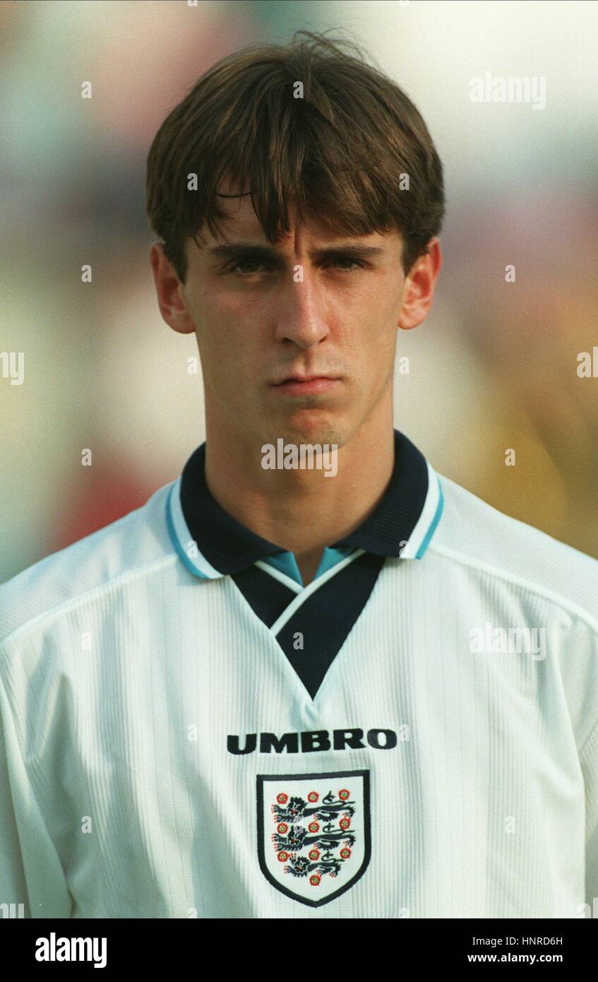 GARY NEVILLE ENGLAND & MANCHESTER UNITED FC REPUBLICA STADIUM