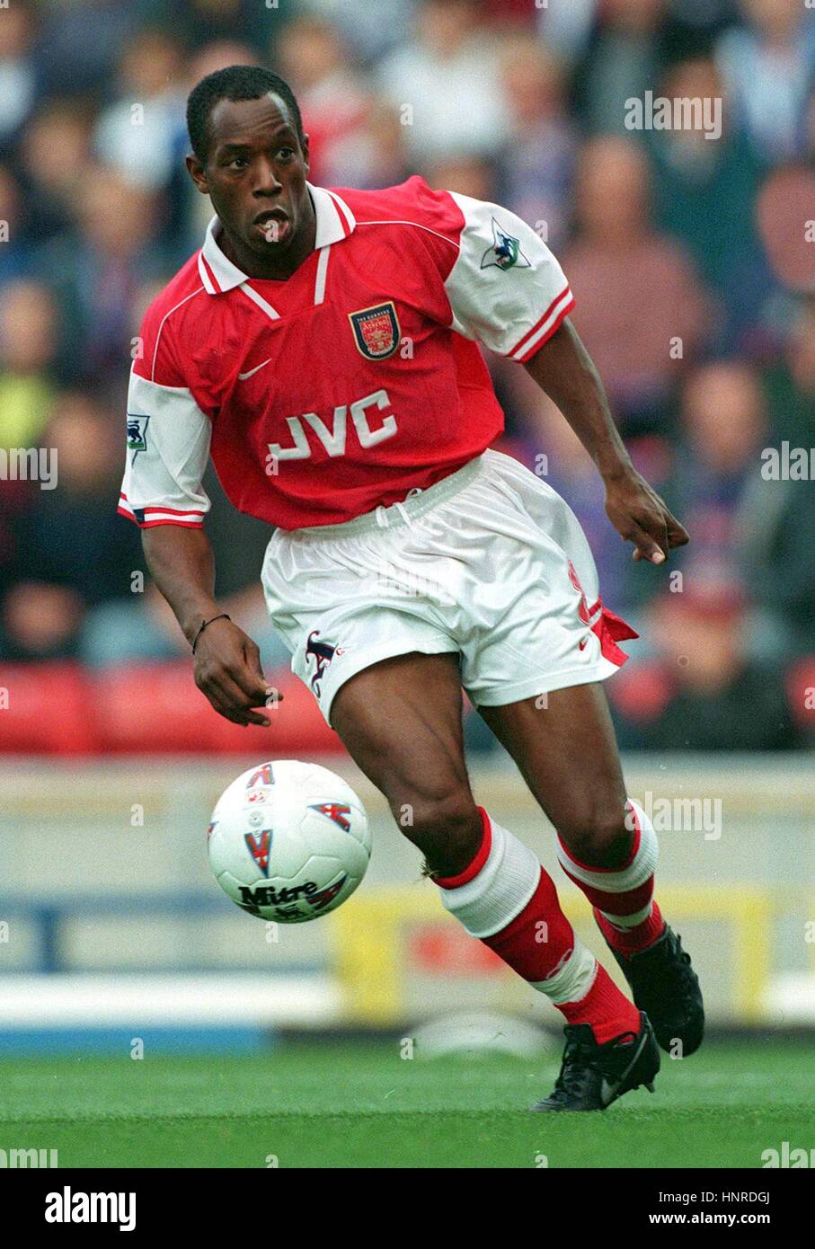 IAN WRIGHT ARSENAL FC 15 October 1996 Stock Photo - Alamy