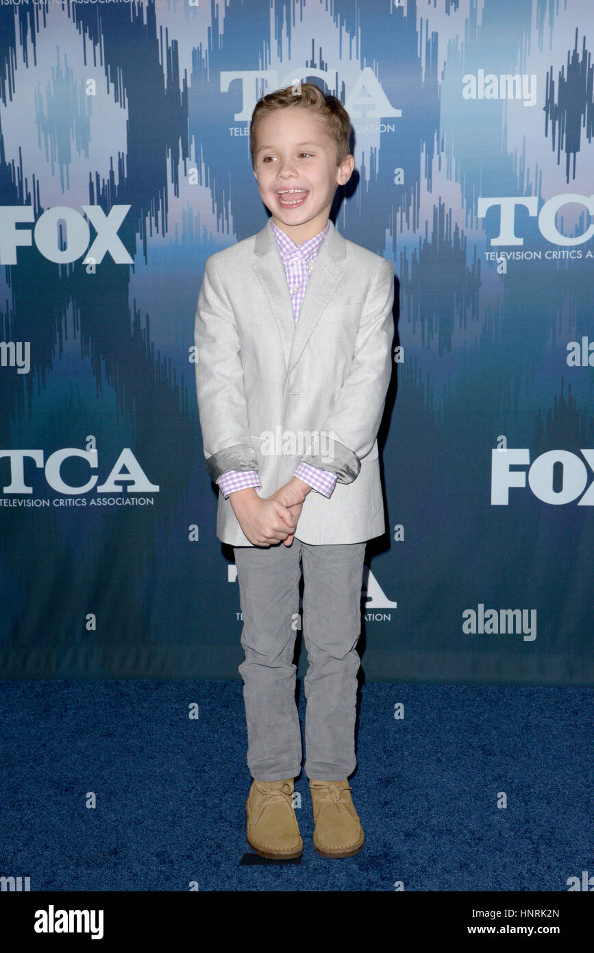 Jack Stanton attending the Fox Winter TCA 2017 All-Star party, held at