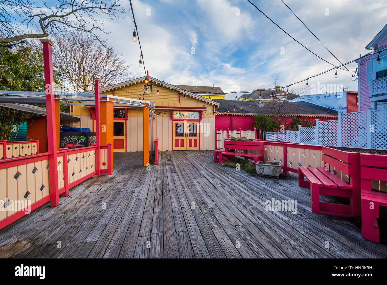 Carpenter's Square Mall, in Cape May, New Jersey Stock Photo Alamy