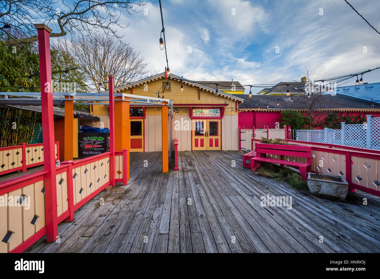 Carpenter's Square Mall, in Cape May, New Jersey Stock Photo Alamy