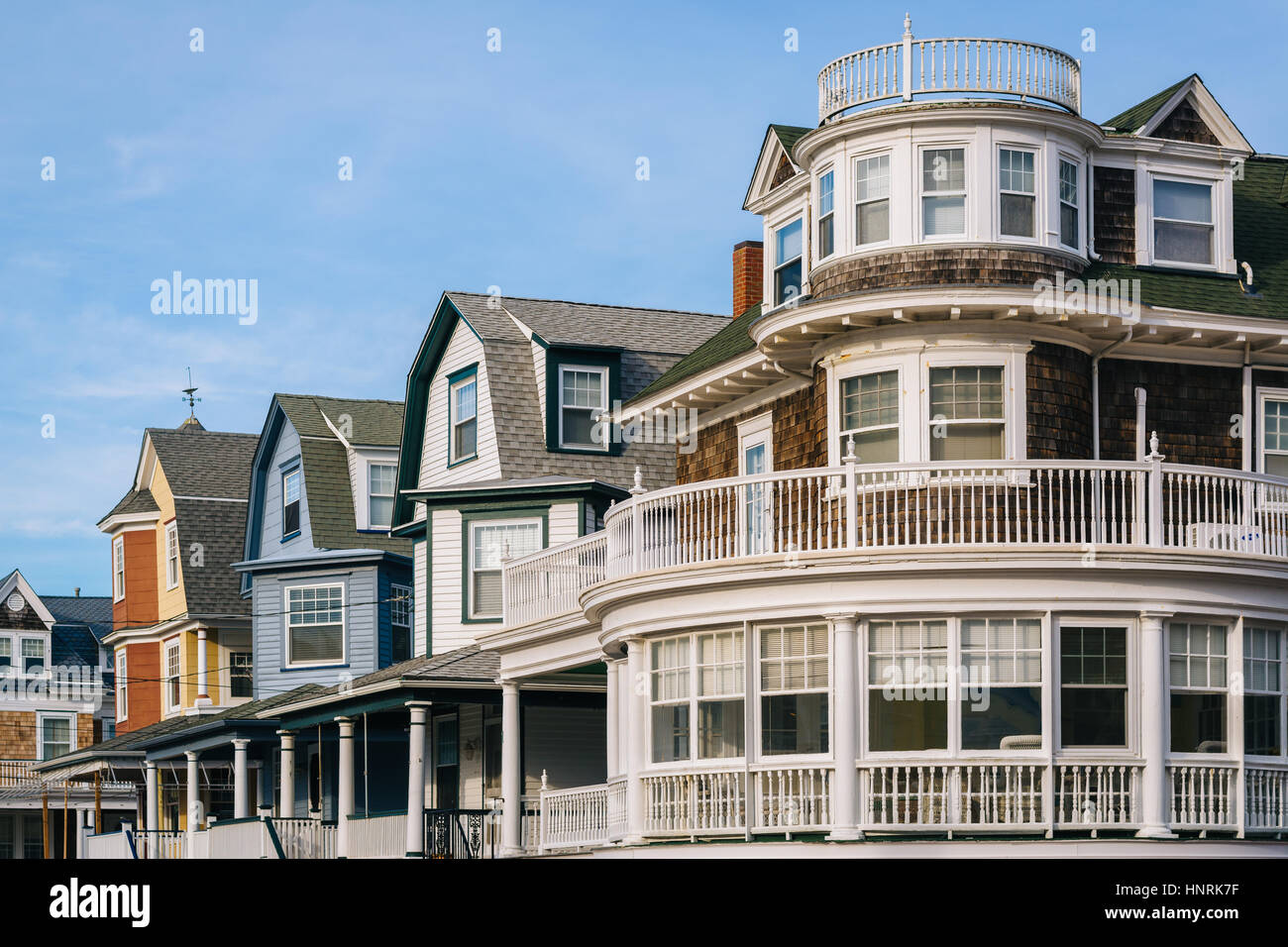 Houses in Cape May, New Jersey Stock Photo Alamy