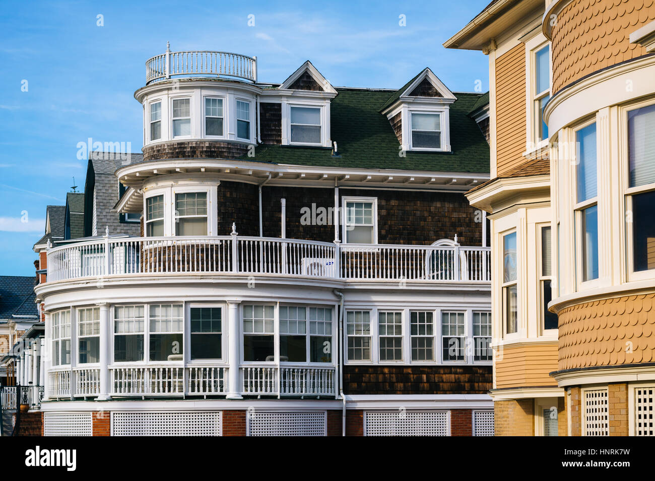 Houses in Cape May, New Jersey Stock Photo Alamy