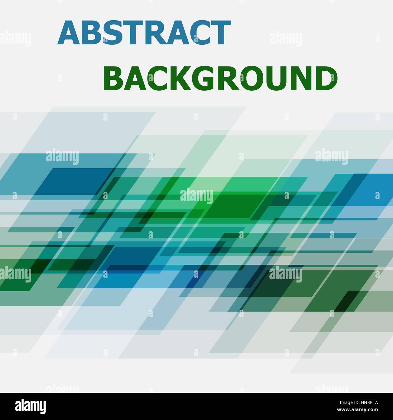 Abstract blue and green geometric overlapping background, stock vector ...