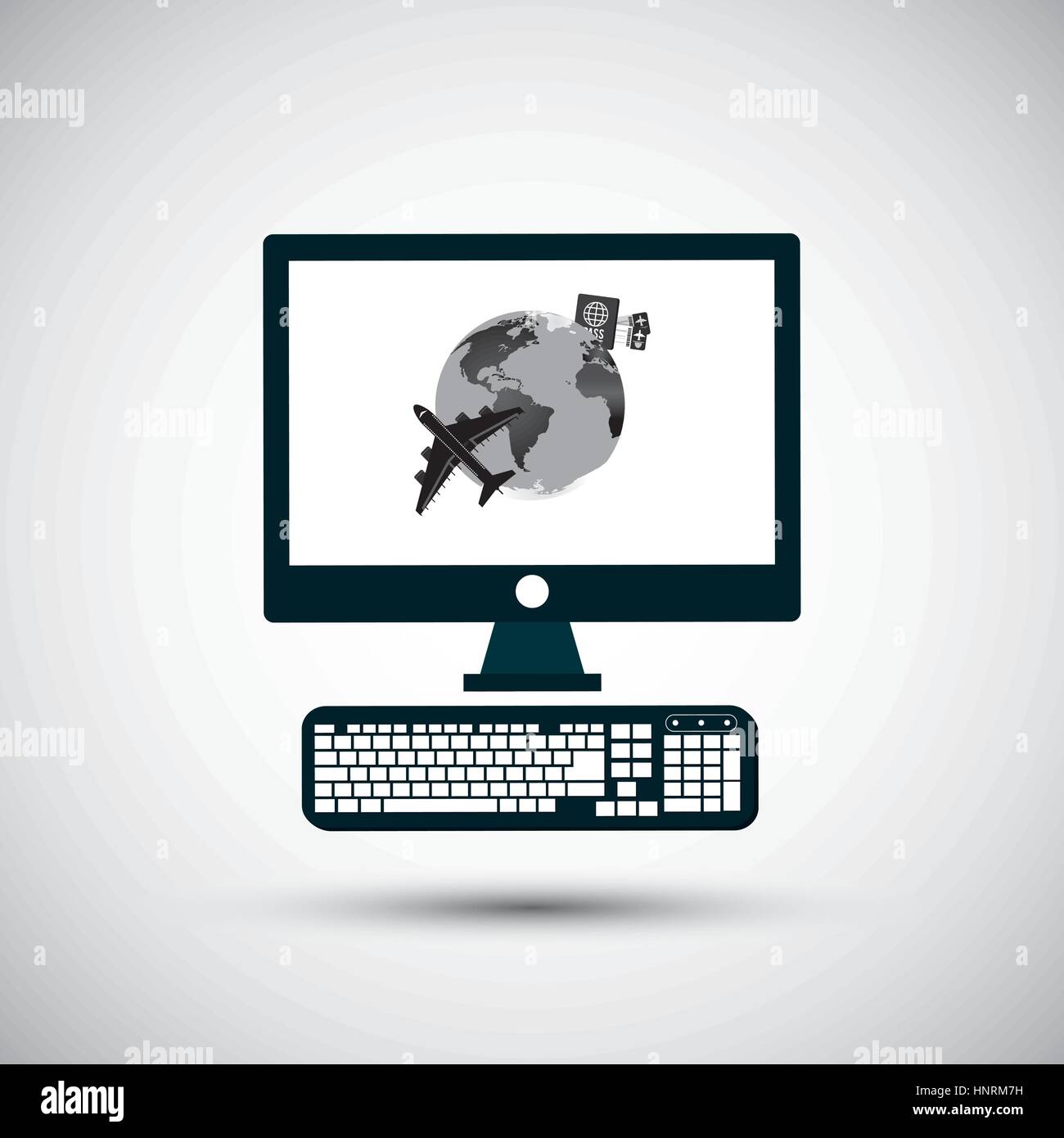 travel concept with icon design, vector illustration 10 eps graphic ...
