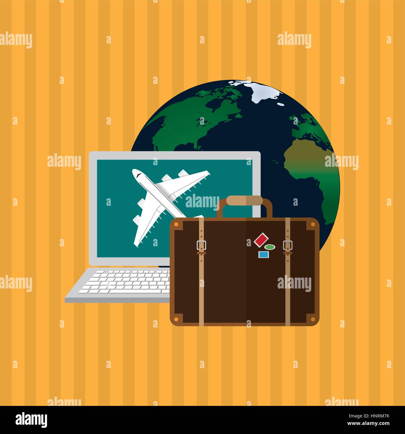travel concept with icon design, vector illustration 10 eps graphic ...