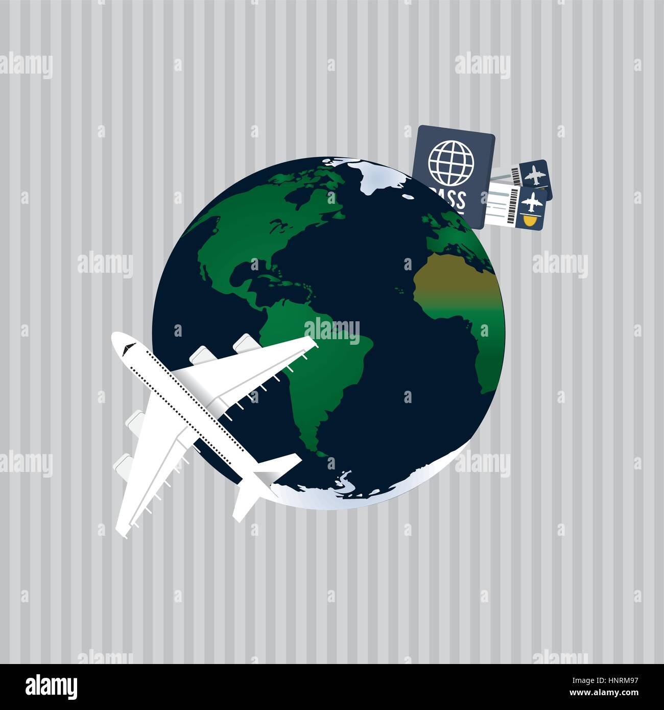 travel concept with icon design, vector illustration 10 eps graphic ...