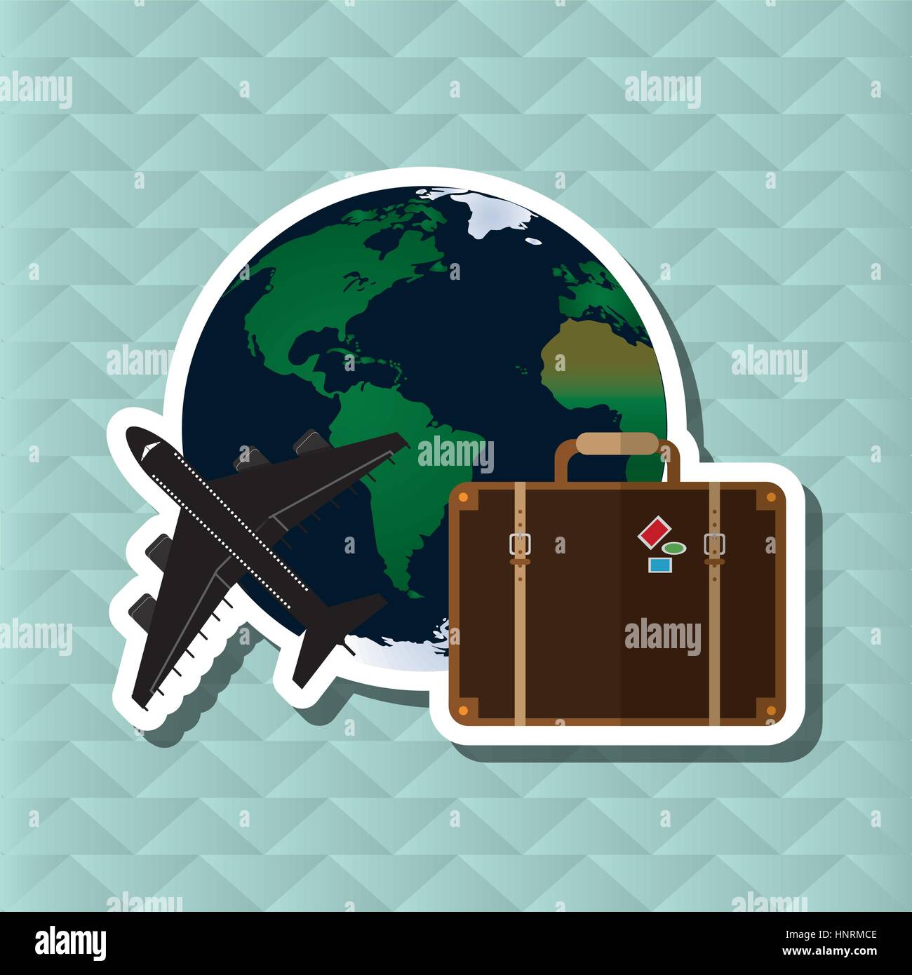 travel concept with icon design, vector illustration 10 eps graphic ...
