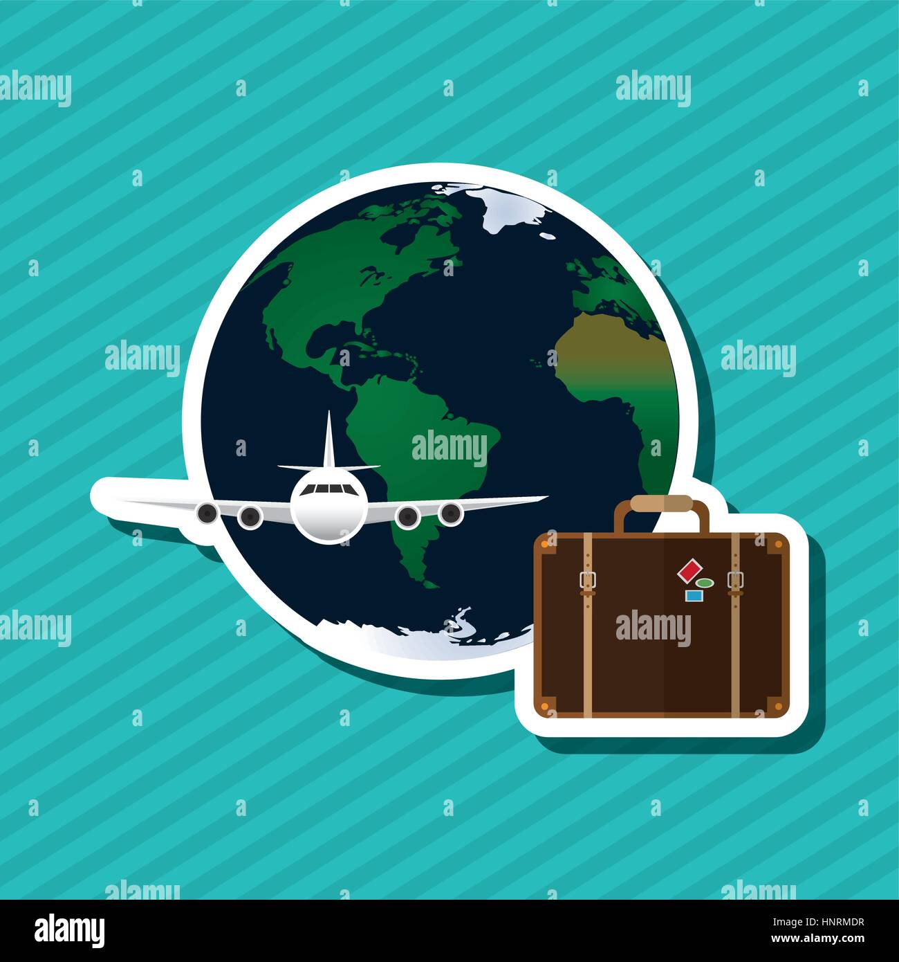 travel concept with icon design, vector illustration 10 eps graphic ...