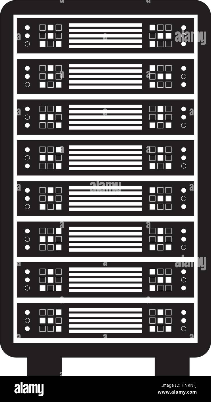 Database storage computer icon vector illustration graphic design Stock ...