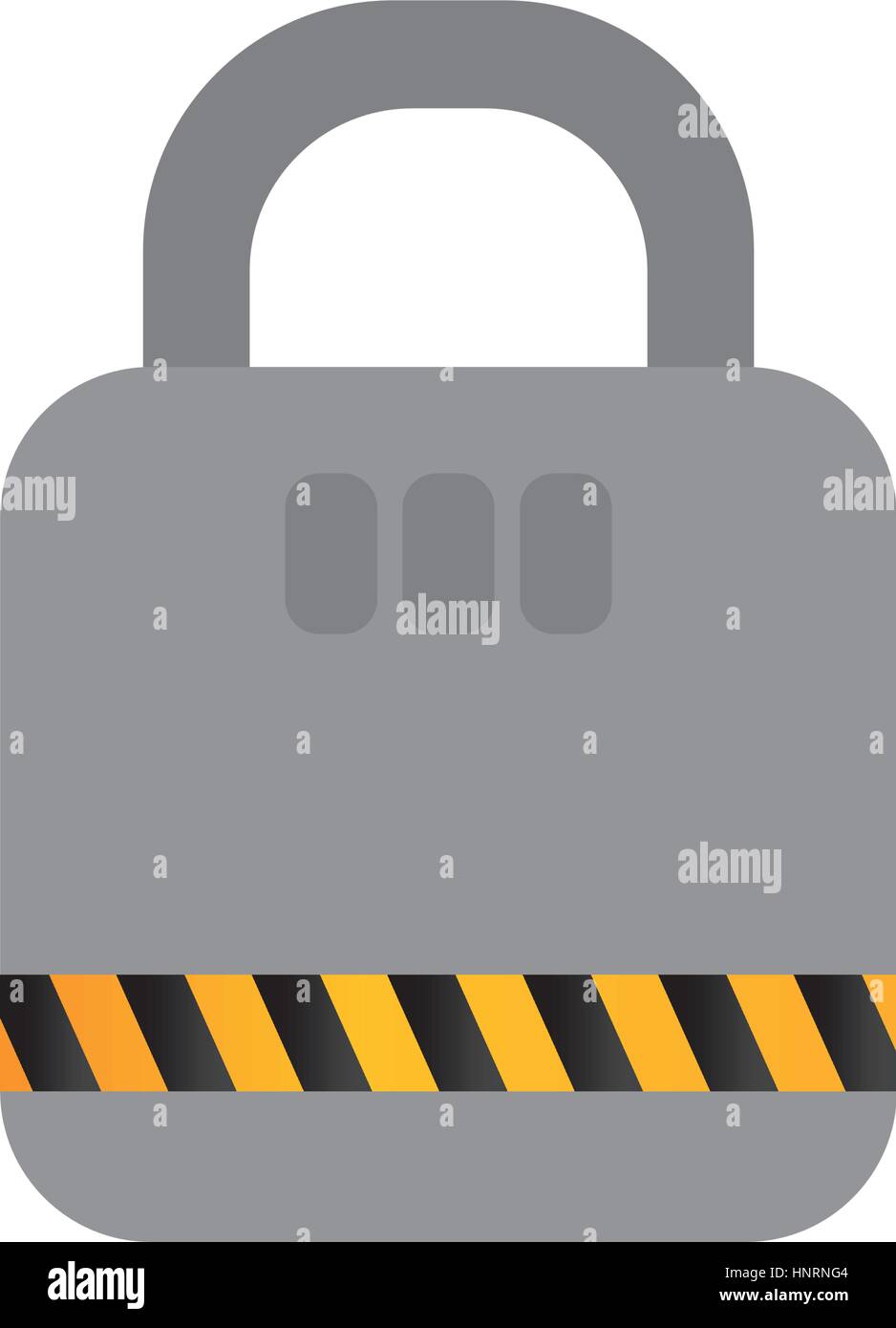 Padlock security system icon vector illustration graphic design Stock ...