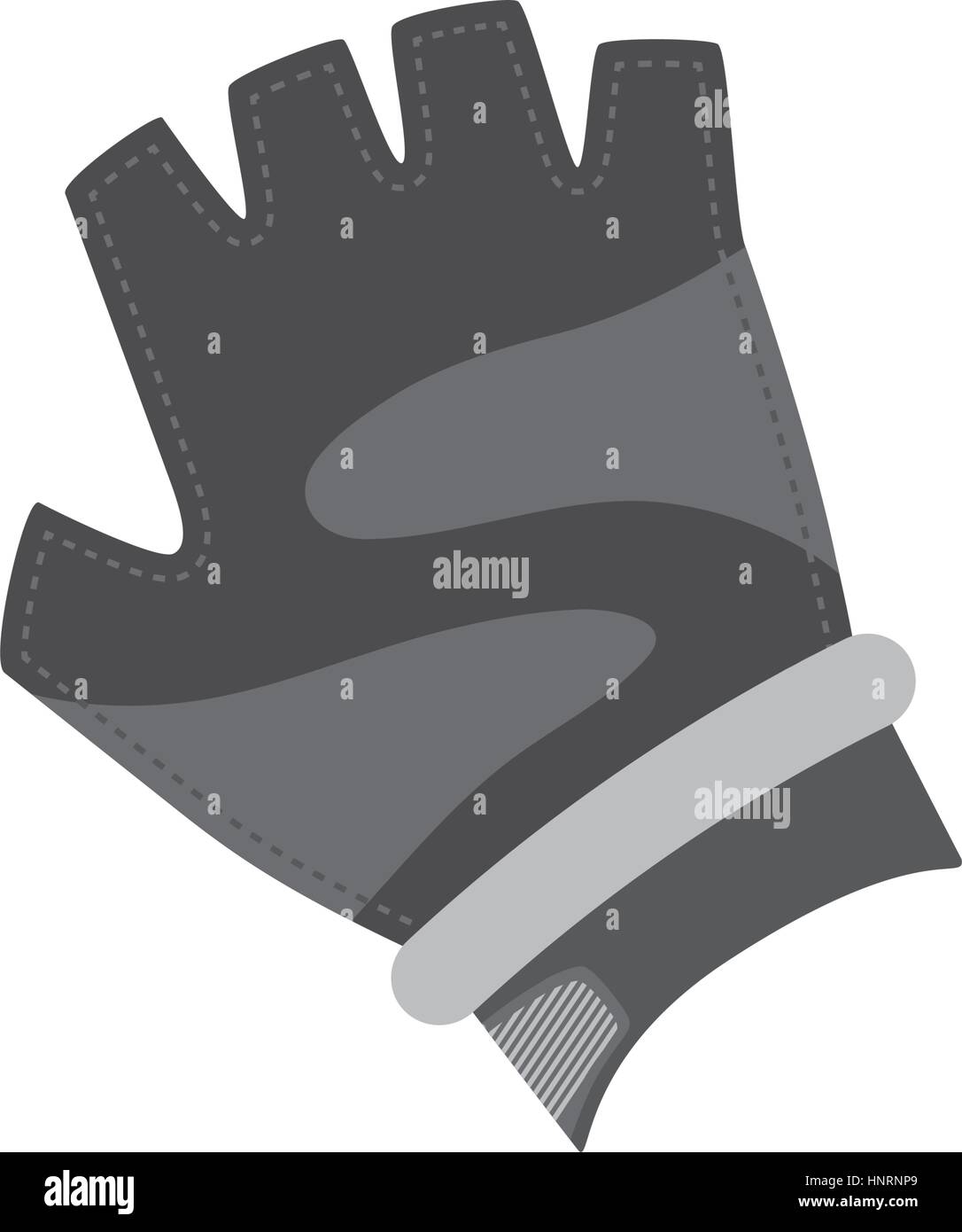 Gym glove accesorie icon vector illustration graphic design Stock ...