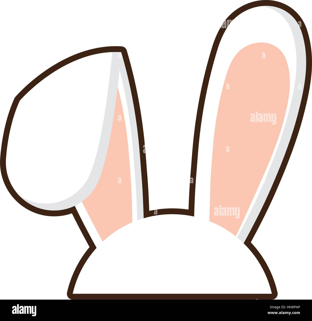 Download easter bunny ears icon vector illustration eps 10 Stock ...