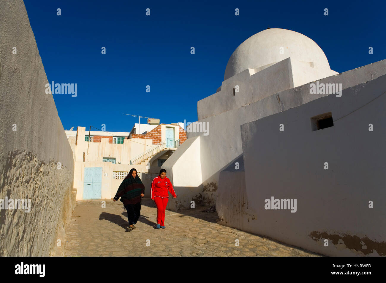 Tunisia.Gafsa. Traditional architecture Stock Photo
