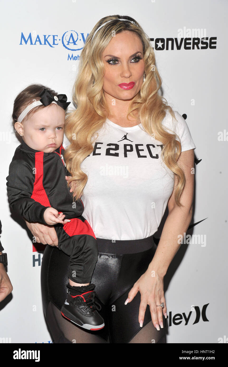 New York, NY, USA. 15th Feb, 2017. Chanel Nicole Marrow and Coco Austin at  the Rookie USA Fashion Show at Skylight Studios in New York City on  February 15, 2017. Credit: John