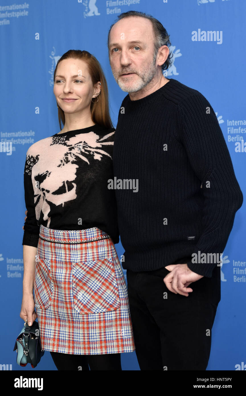 Berlin, Germany. 16th Feb, 2017. Katharina Schüttler And Karl.