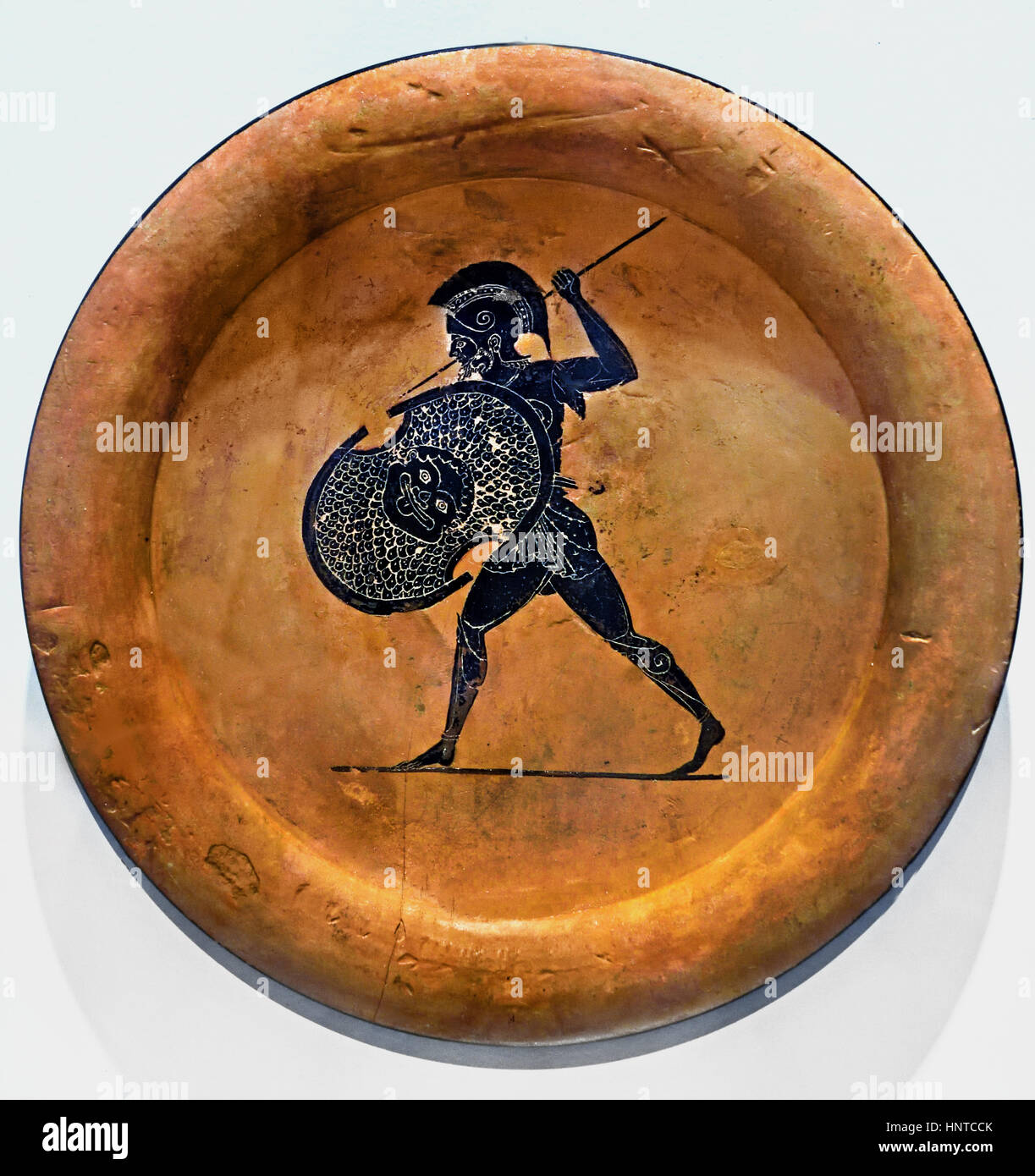 Greek Warrior Attica  Greek,Greece. Stock Photo
