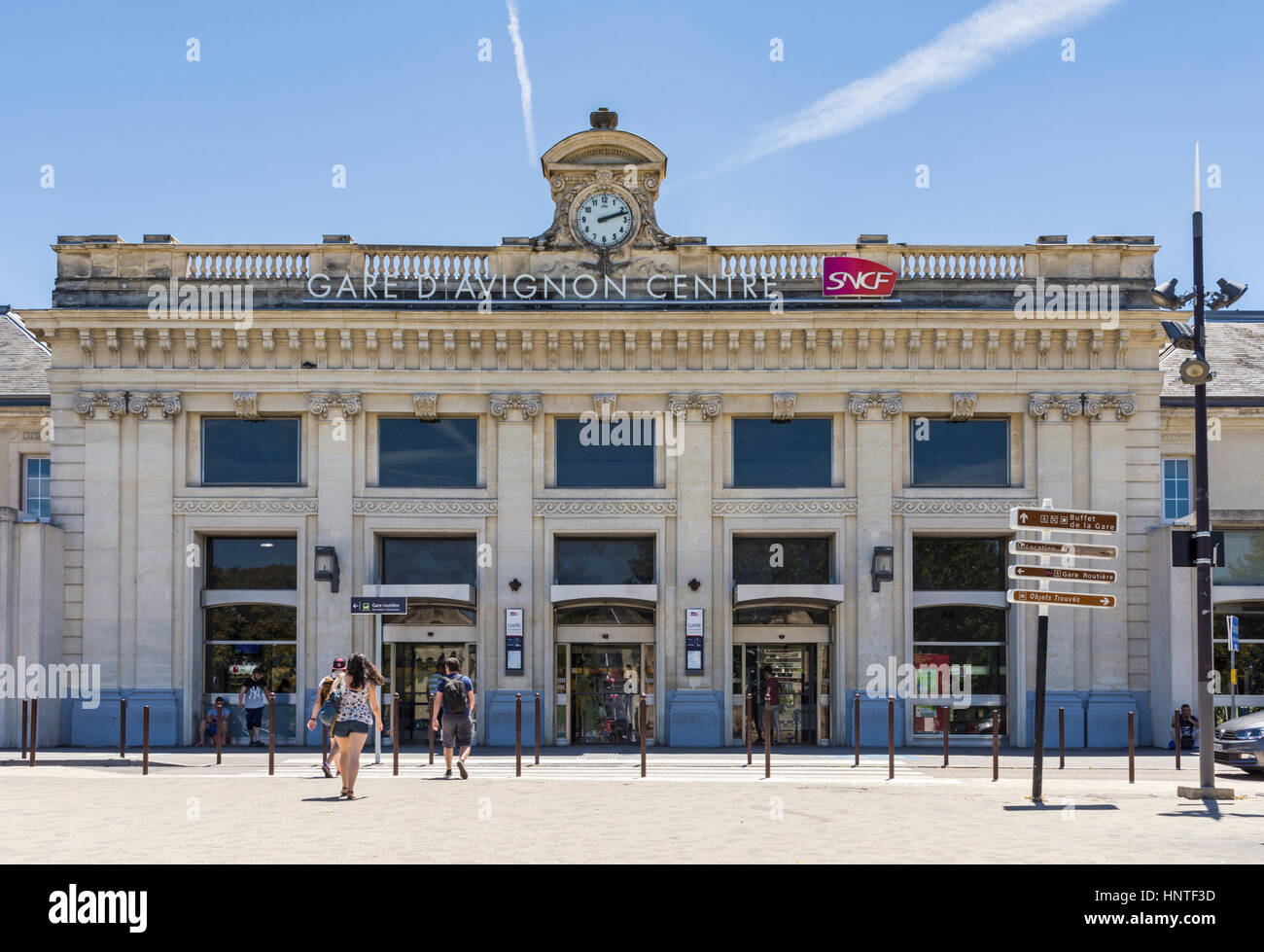 Gare d'Avignon-Centre, Avignon, France Stock Photo