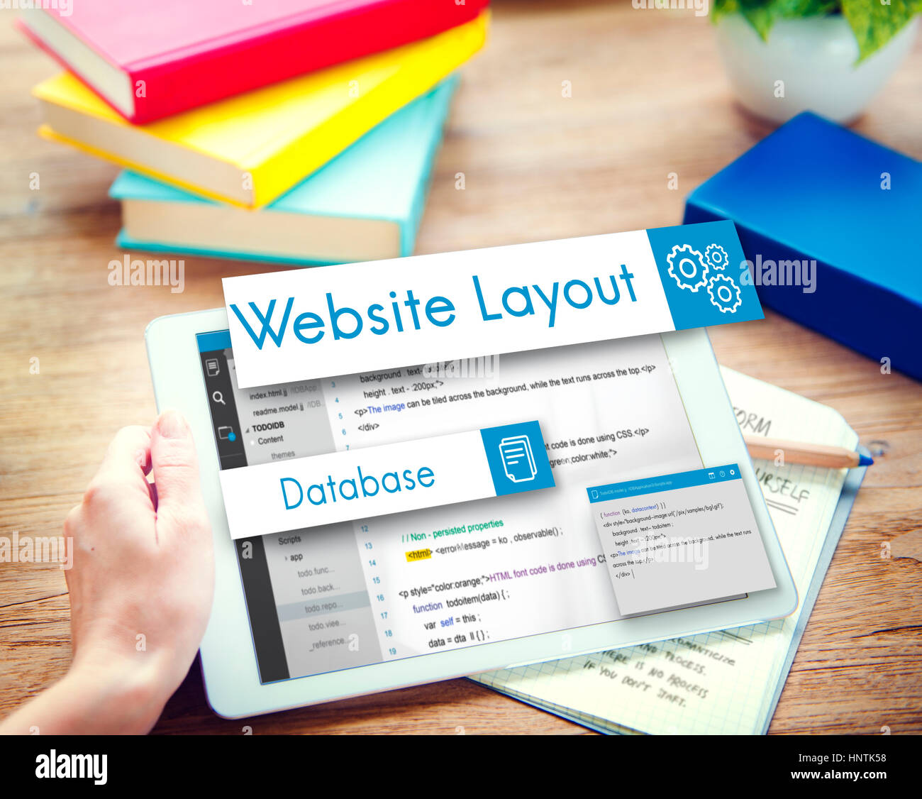 Web Design Website Coding Concept Stock Photo - Alamy