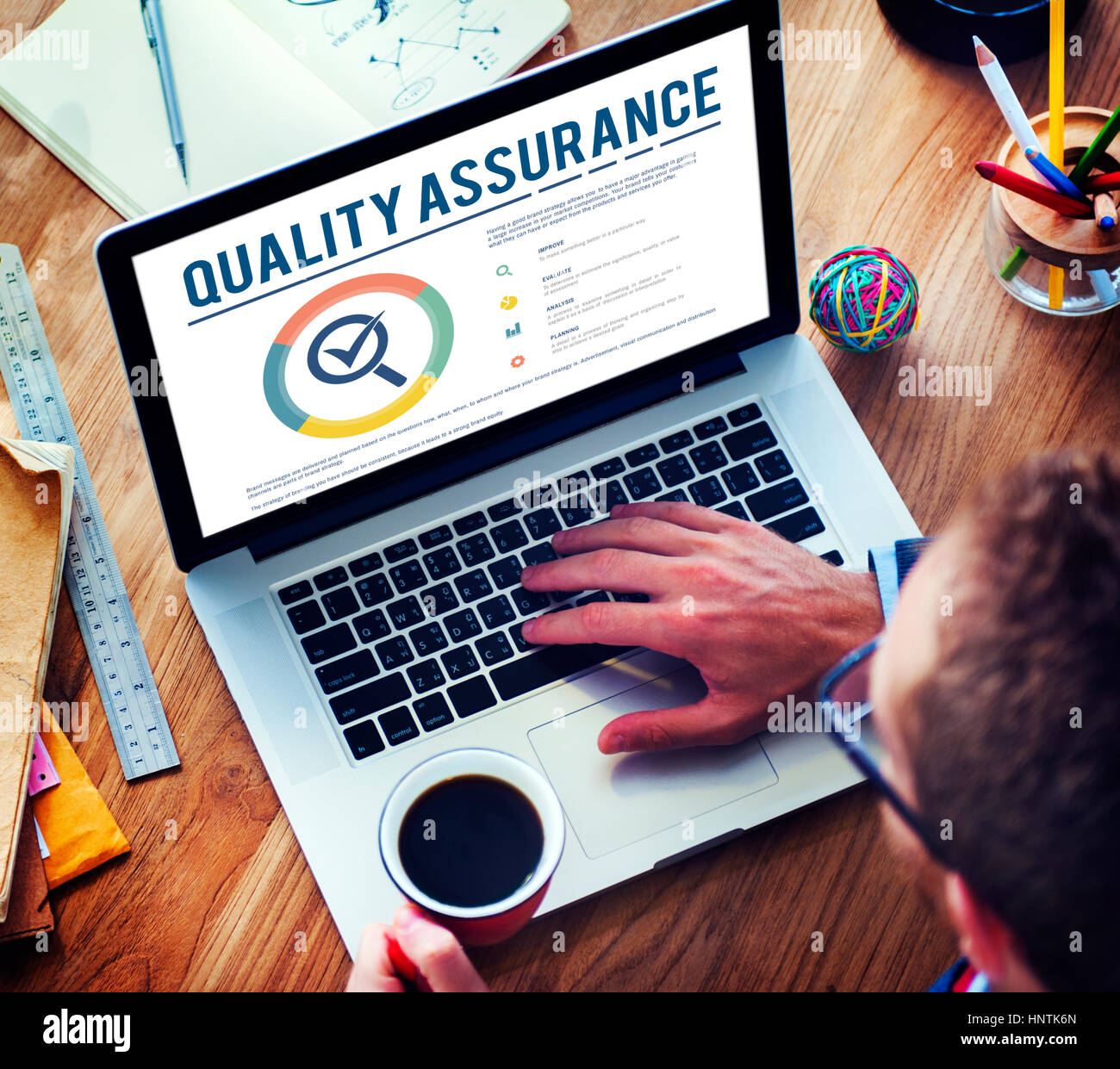 Quality Assurance Warranty Guarantee Standard Concept Stock Photo