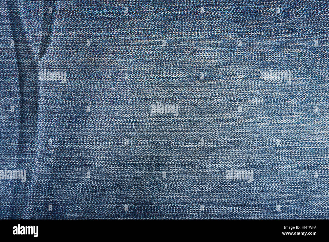 Jeans texture close up with white retro spot line Stock Photo