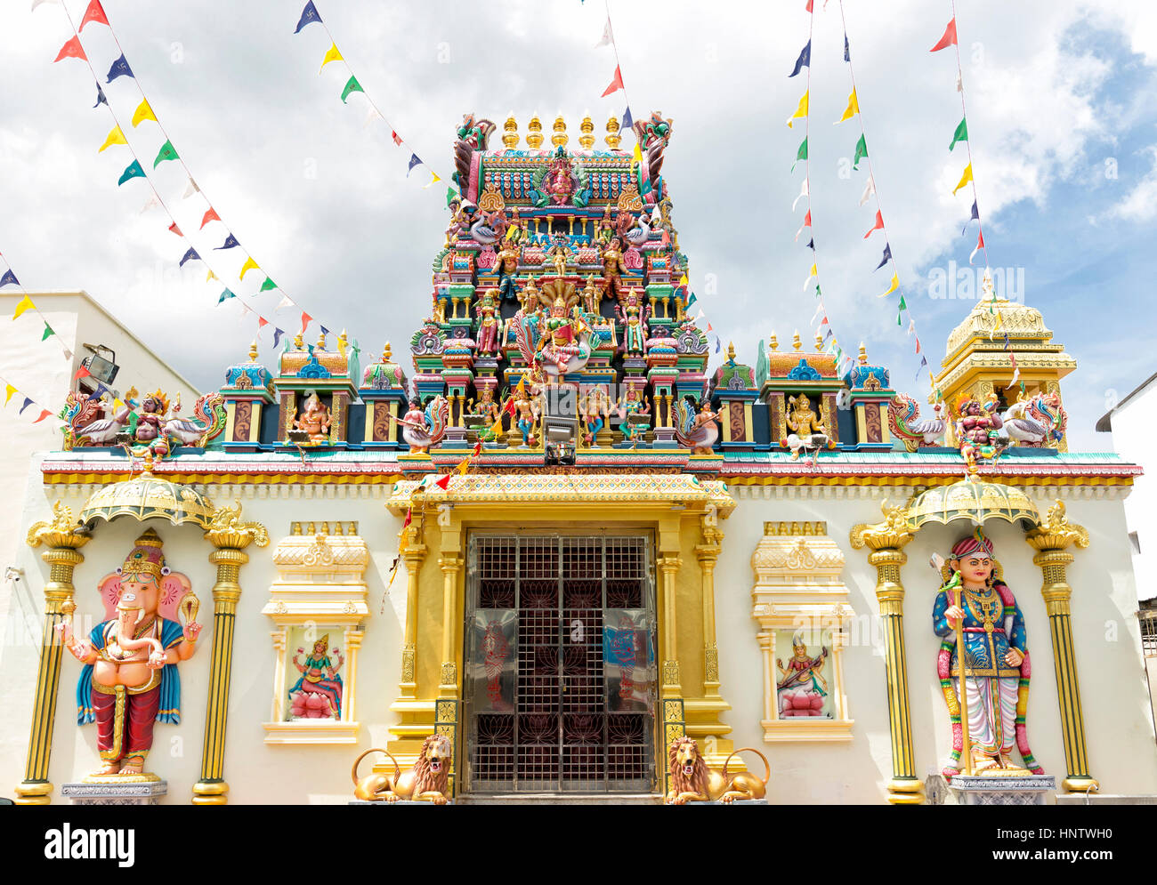Sri Mahamariamman Temple in Penang Malaysia Stock Photo - Alamy