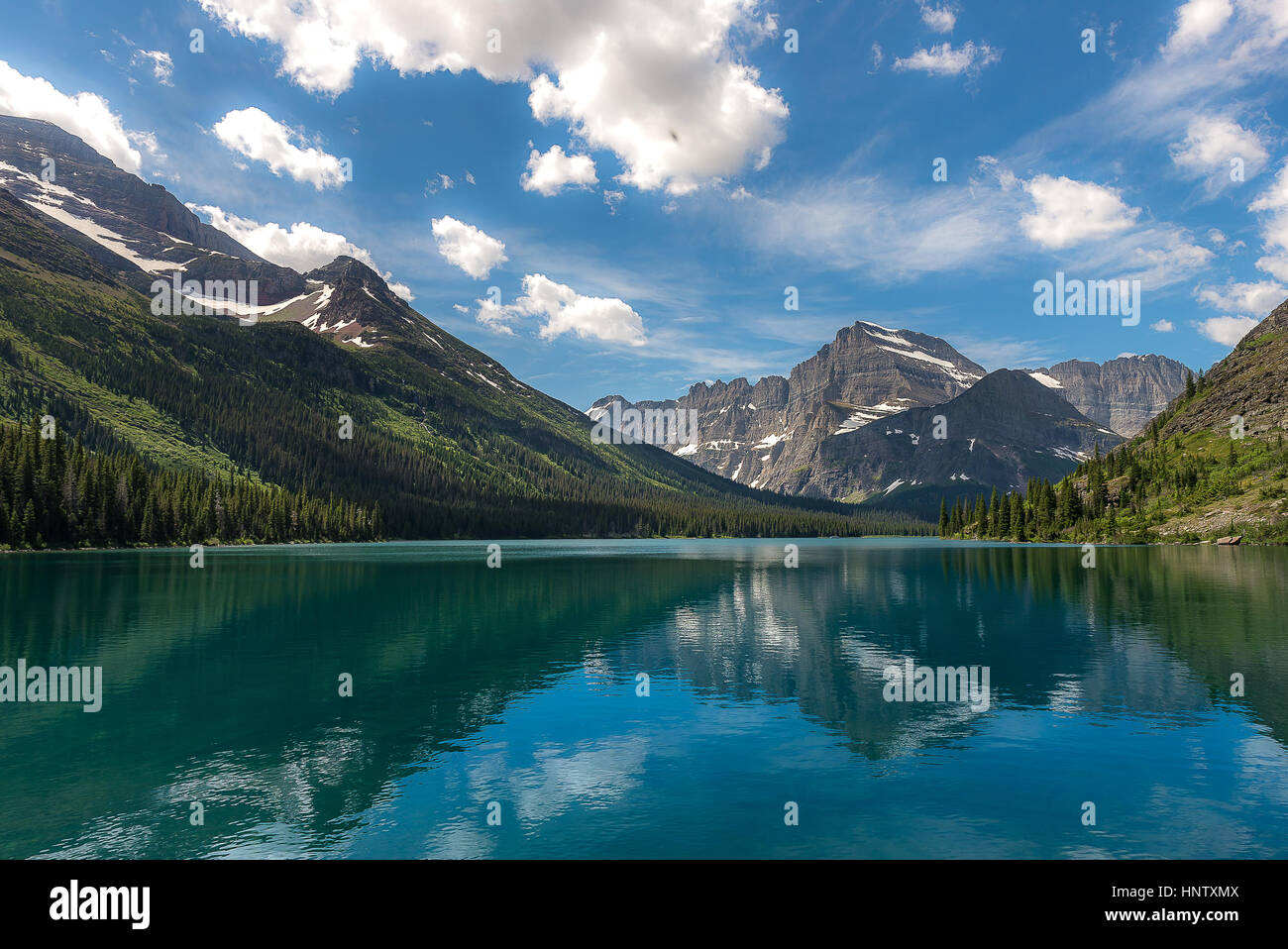 Beautiful landscpae photography in Glacier National Park Montana Stock ...