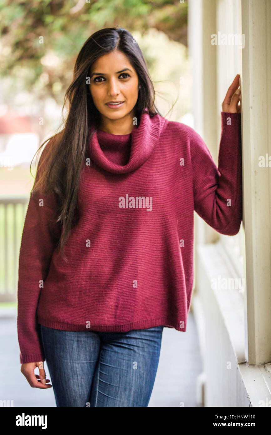 North indian woman hi-res stock photography and images - Alamy