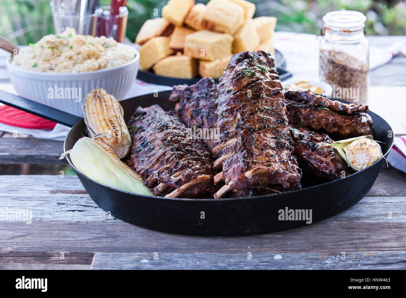 Barbecue rib hi-res stock photography and images - Alamy