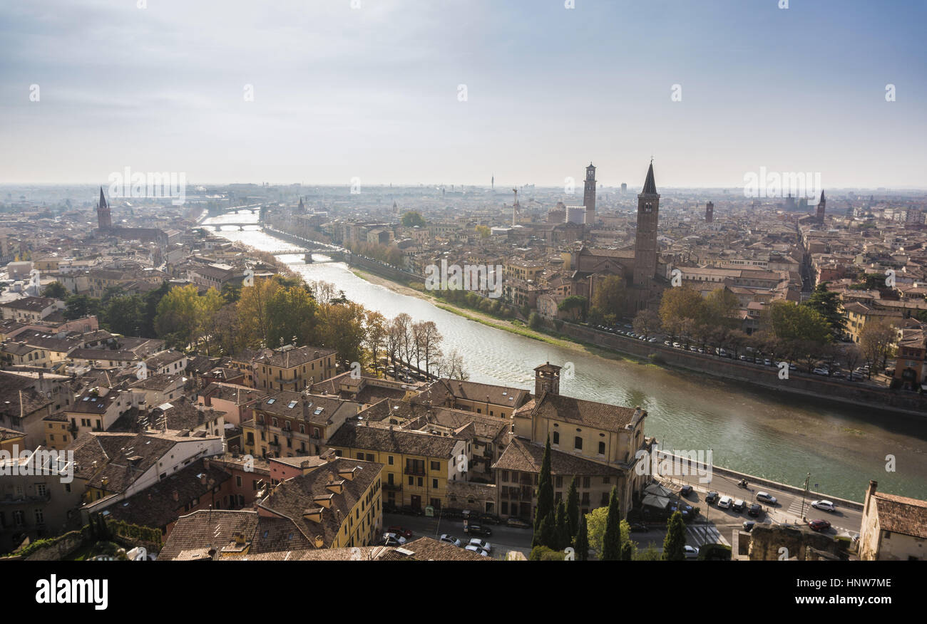 Cityscape of verona hi-res stock photography and images - Alamy