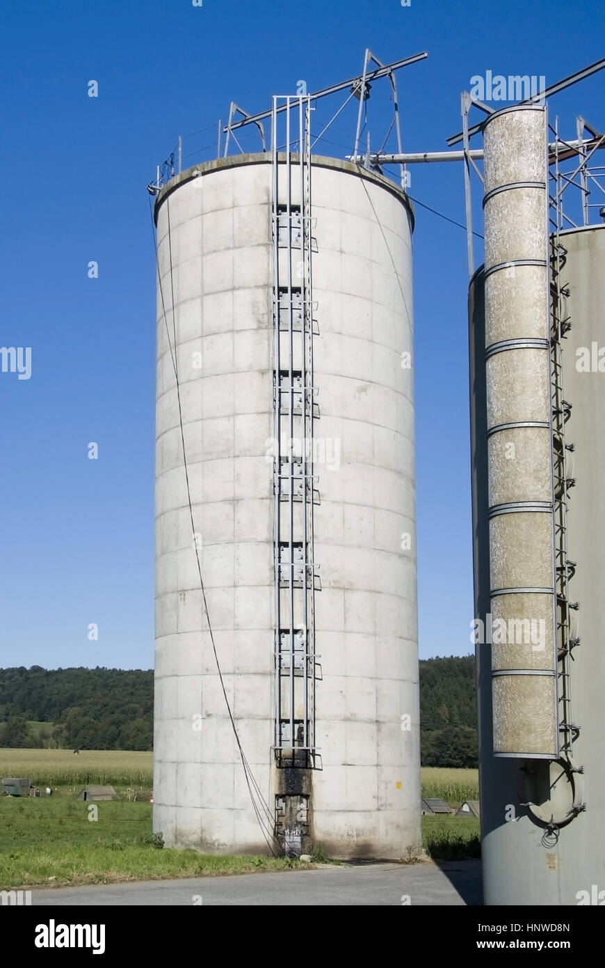 Silo, Landwirtschaft - silo Stock Photo - Alamy