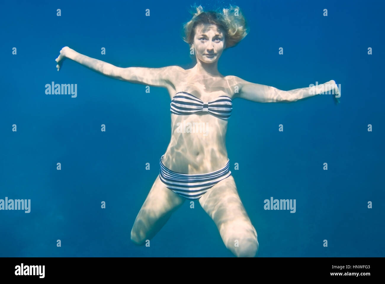 Woman hairy bikini hi-res stock photography and images - Alamy