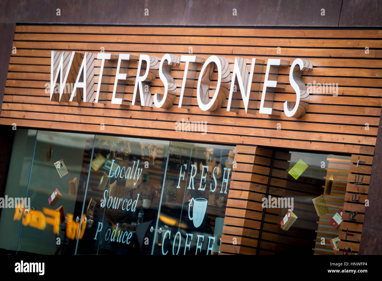 Waterstones book store Birmingham Stock Photo Alamy
