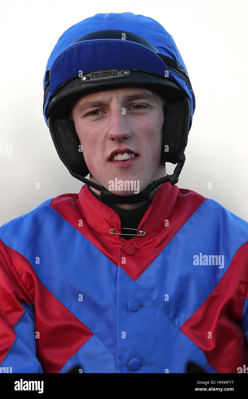 Jockey Ciaran Gethings at Ludlow Racecourse. PRESS ASSOCIATION Photo. Picture date: Wednesday January 25, 2017. Photo credit should read: Nick Potts/PA Wire Stock Photo