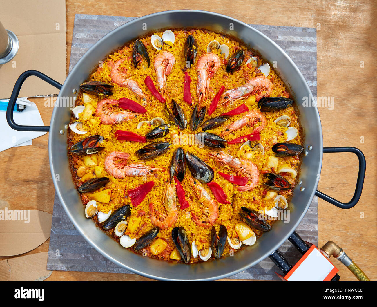 Valencian paella ready hi-res stock photography and images - Alamy