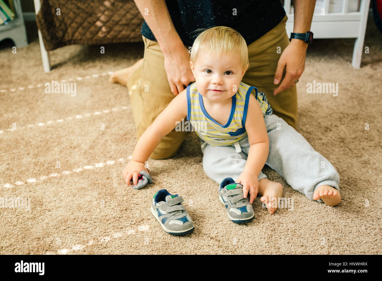 Father son shoes hires stock photography and images Alamy
