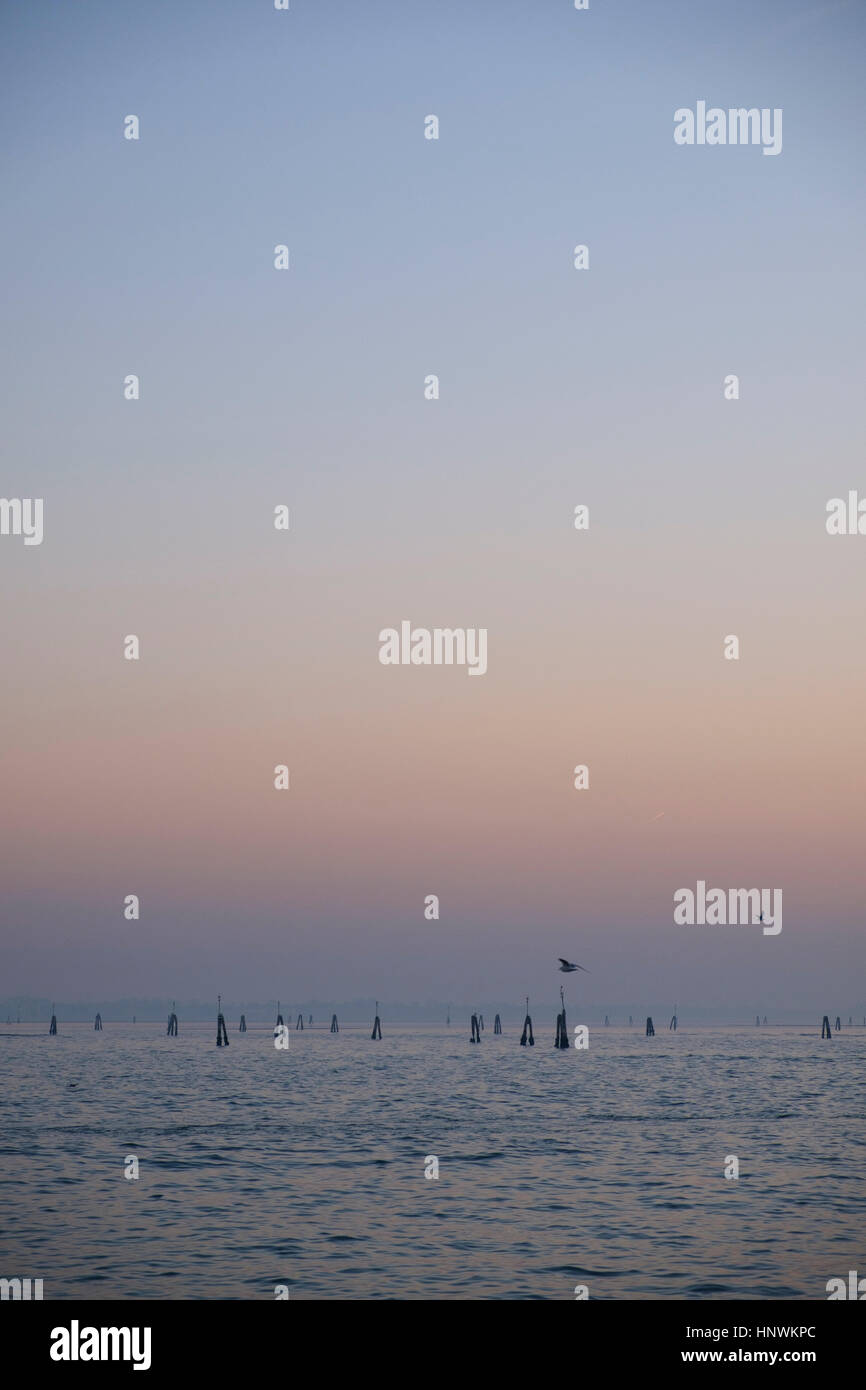 Venice lagoon sunset hi-res stock photography and images - Alamy