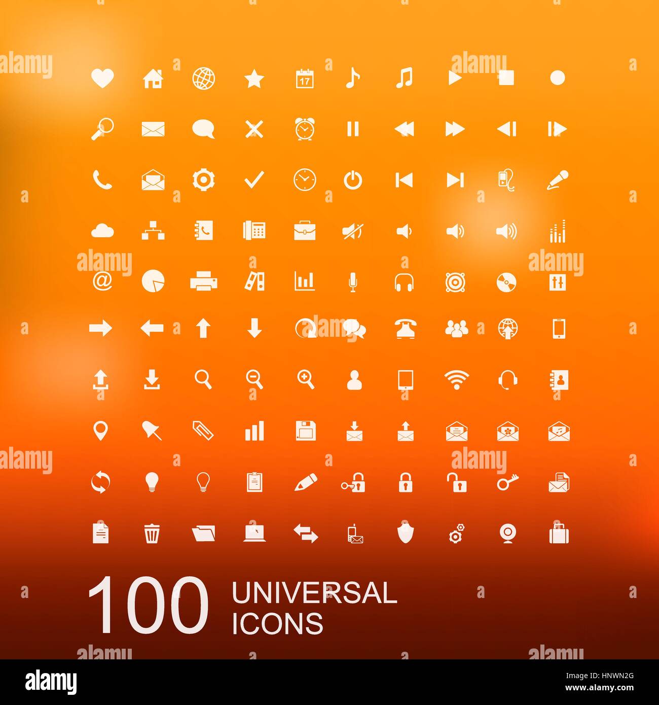 100 icons hi-res stock photography and images - Alamy