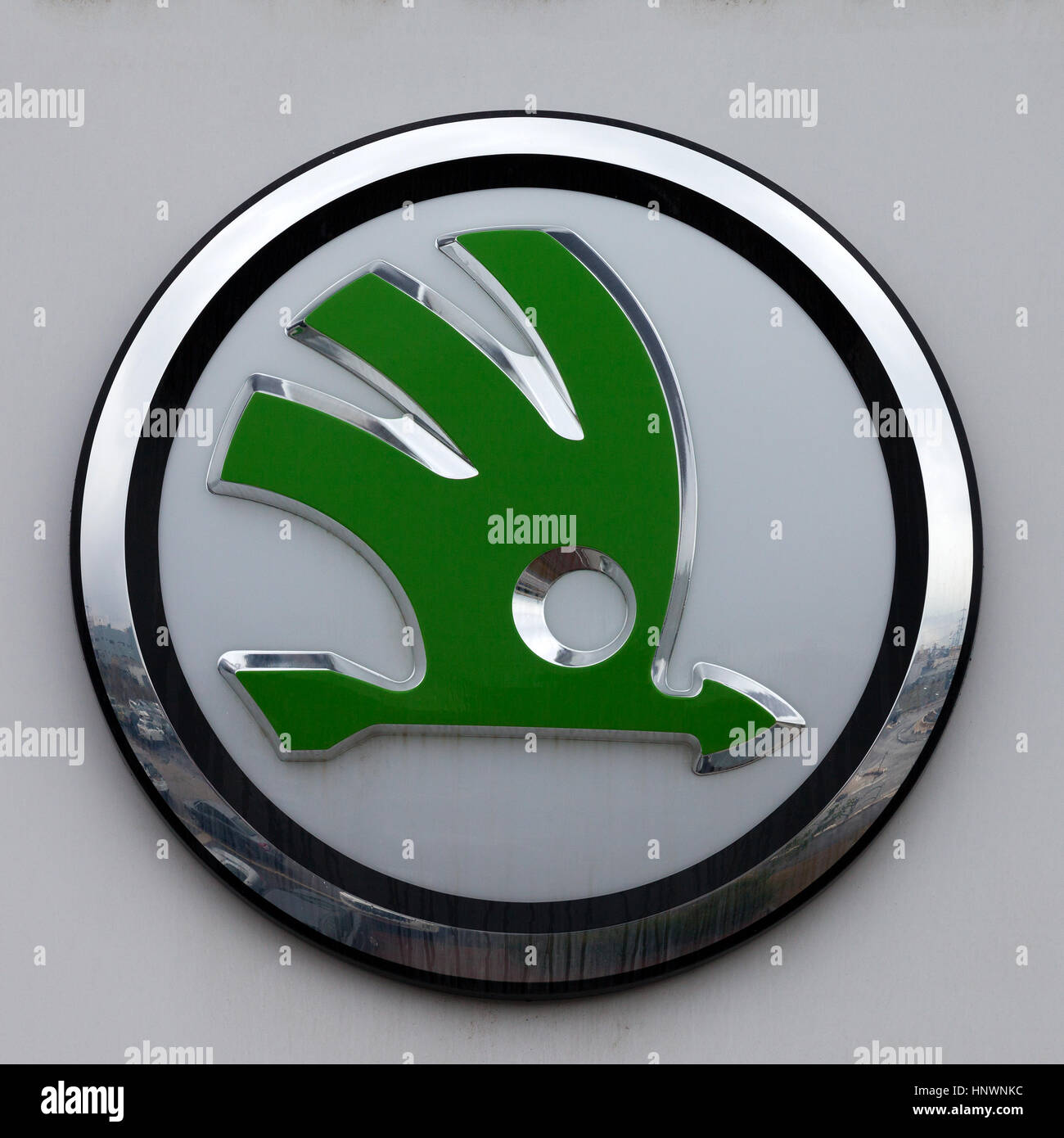 Skoda emblem hi-res stock photography and images - Alamy