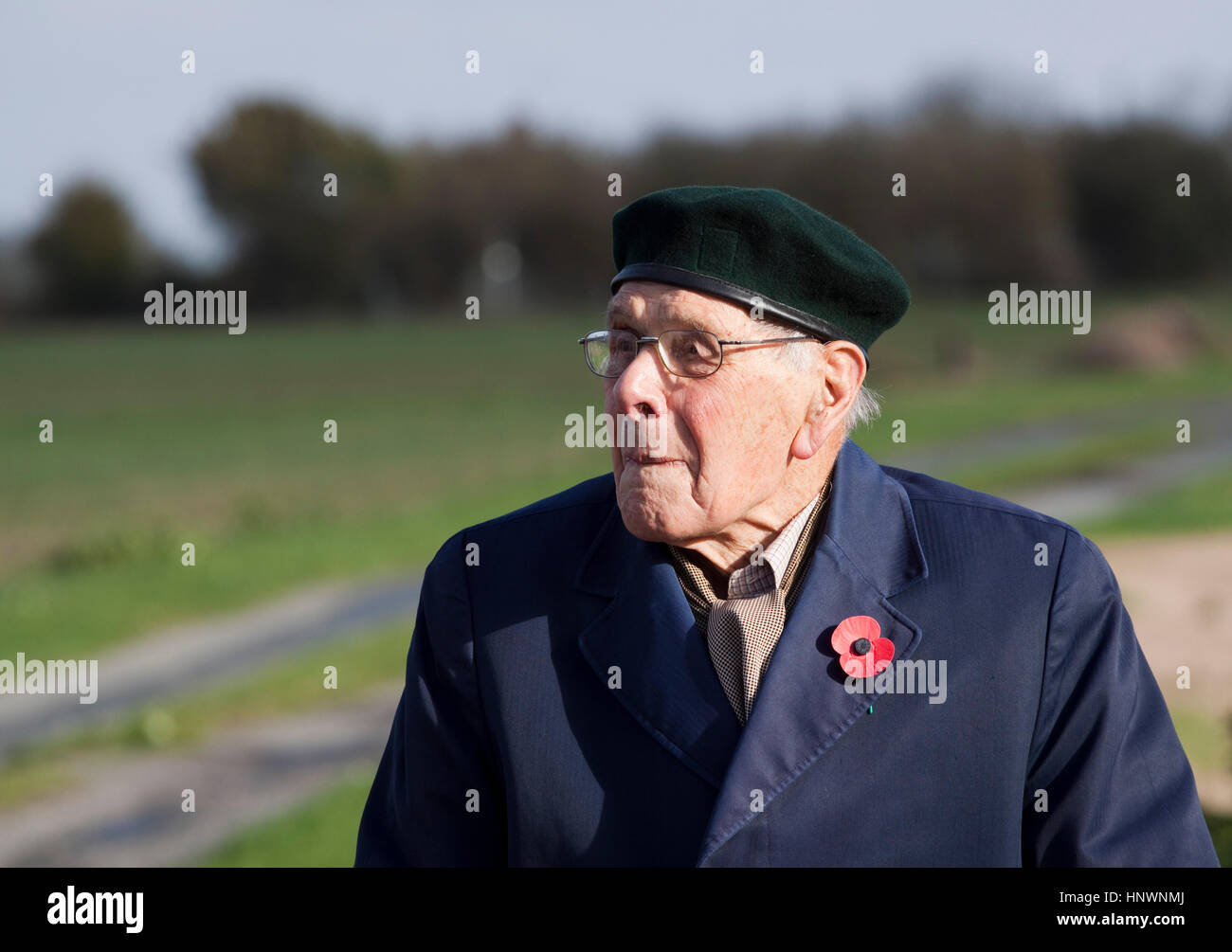 Old man with a beret hi-res stock photography and images - Alamy