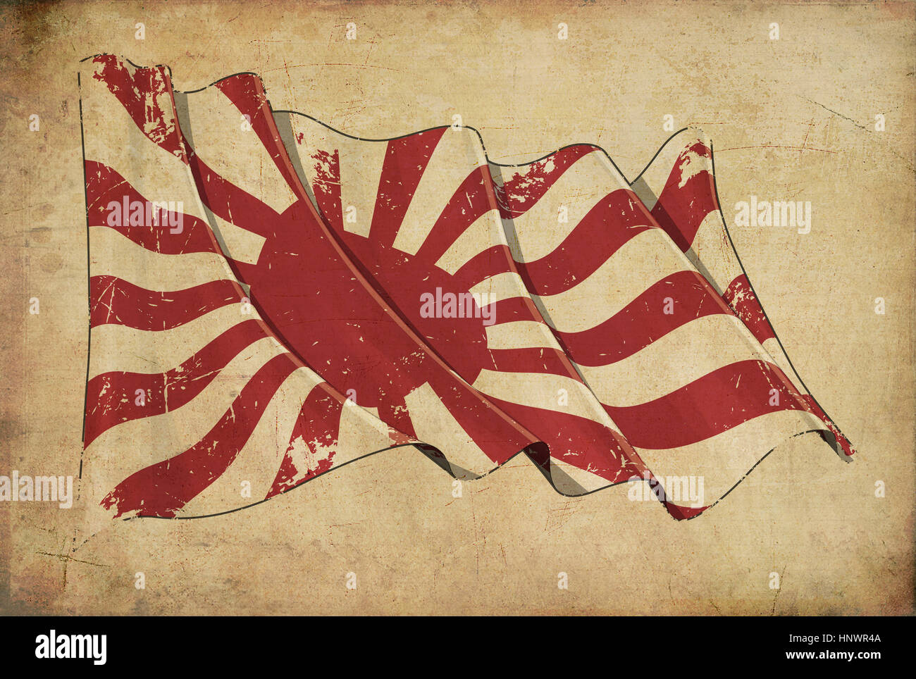 Wallpaper depicting an aged paper, textured background with a scratched ill...
