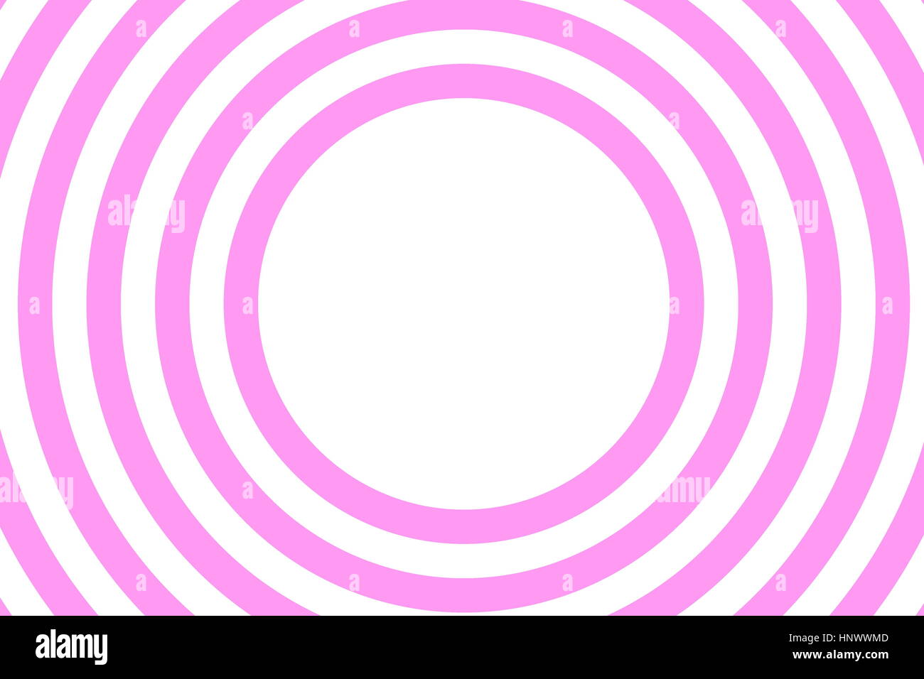 Illustration of concentric circles Stock Photo