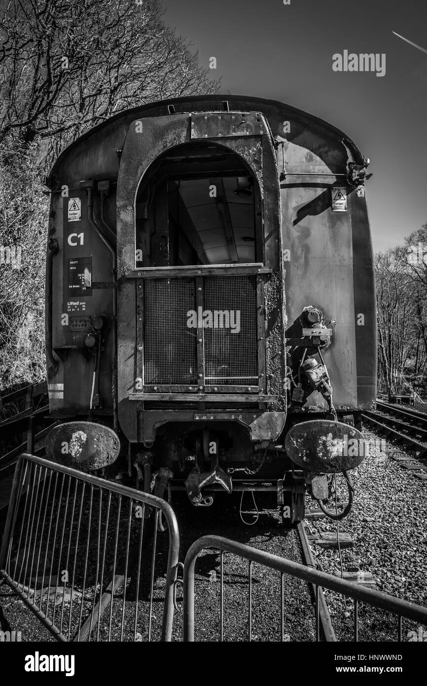 Heritage Steam Train Stock Photo