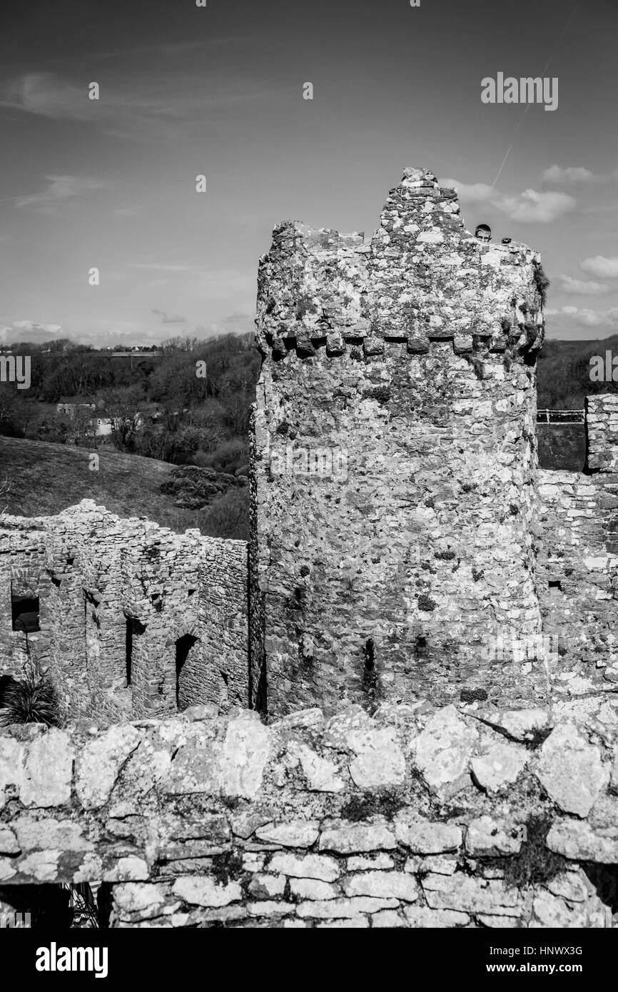 Pembroke Castle Stock Photo