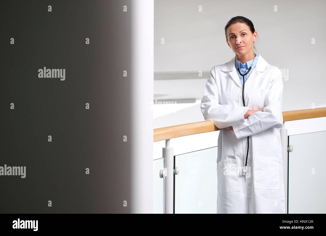 Doctor in hospital environment hi-res stock photography and images - Alamy