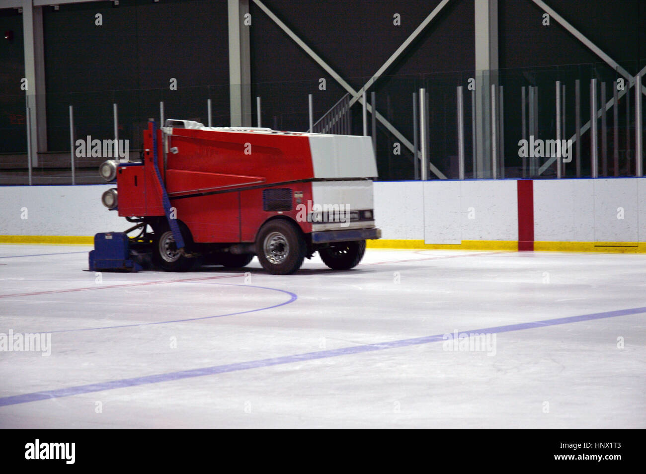 Ice hockey zamboni hires stock photography and images Alamy