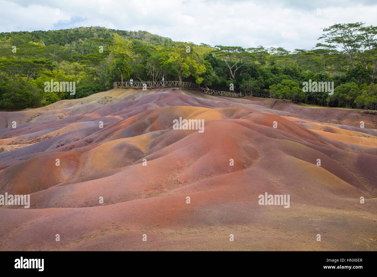 Seven Coloured Earths, Black River National Park, Mauritius