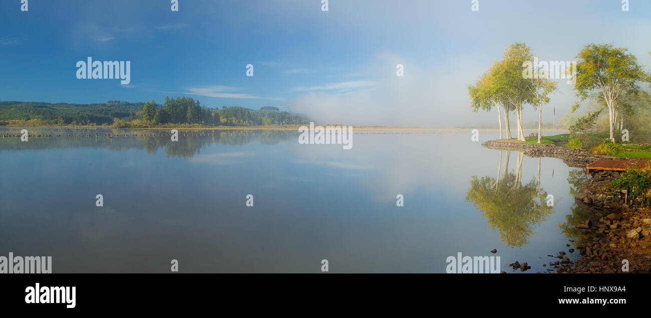 Silver Lake WA Stock Photo Alamy