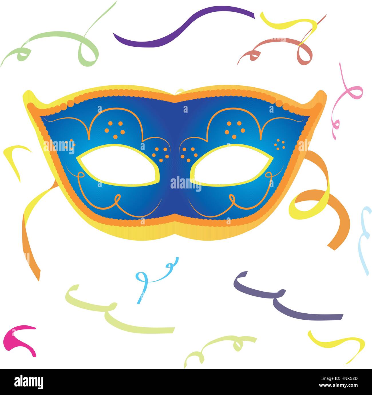 Isolated carnival mask Stock Vector Image & Art - Alamy